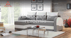 Desktop Screenshot of meble-lancut.pl